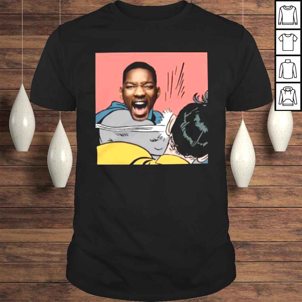 Will Slap Rock Will Smith Slaps Chris Rock Meme Shirt