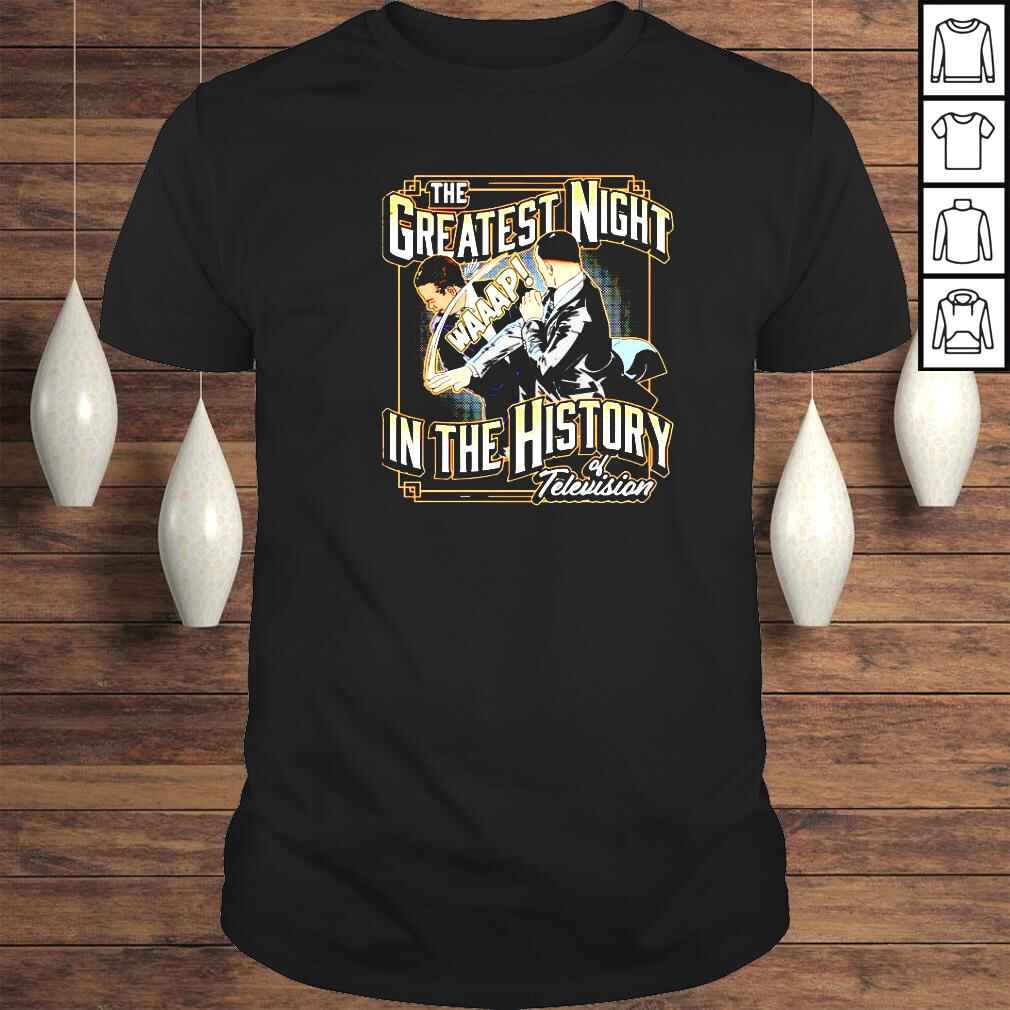 will Smith slaps Chris Rock the greatest night in the history of Television shirt
