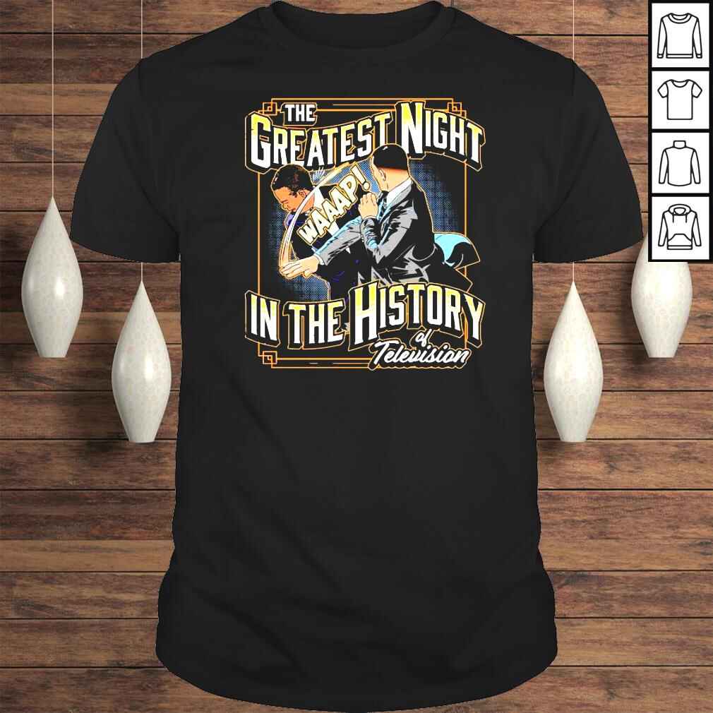 Will Smith The Greatest Night Waaap In The History Of Television shirt