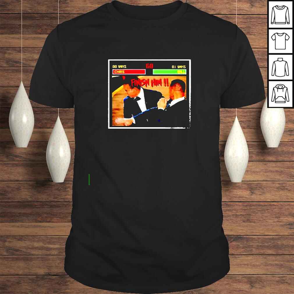 Will Smith vs Chris Rock at Oscars 2022 finish him shirt