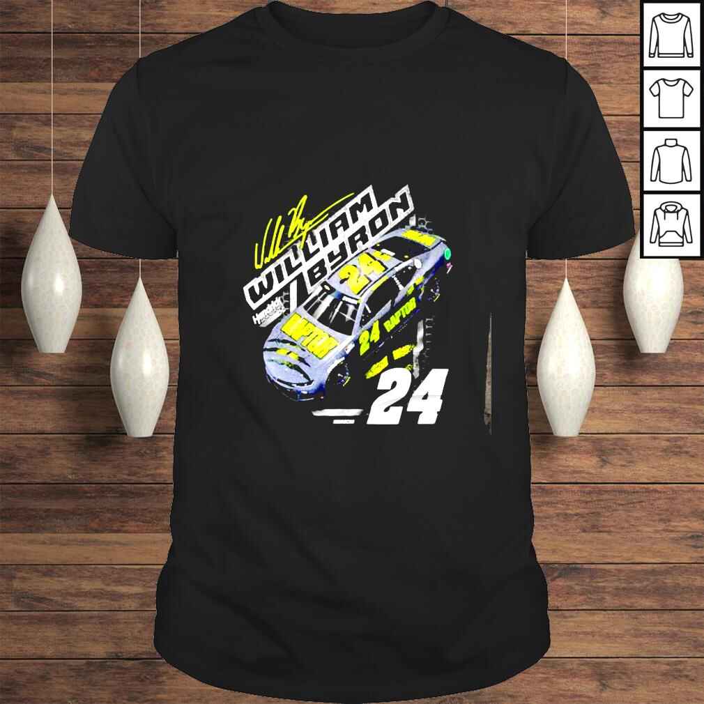 William Byron Hendrick Motorsports Team Collection Black Axalta Raptor shirt