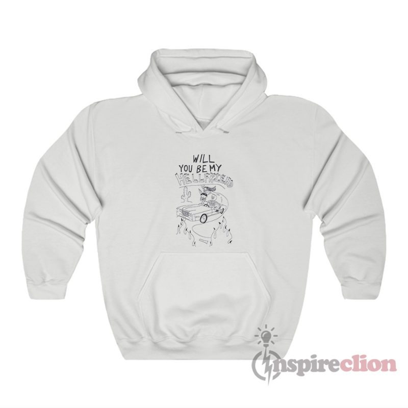 X Gory Bastard Will You Be My Hell Friend Hoodie