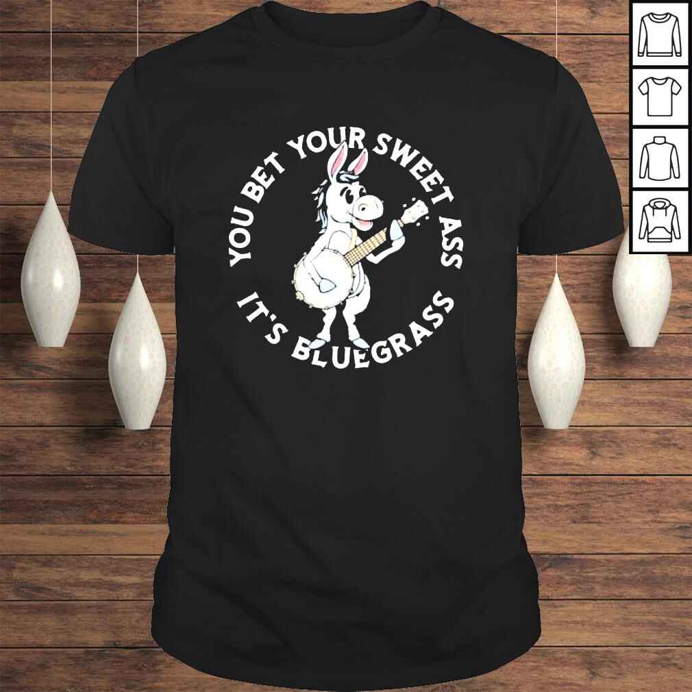 You Bet Your Ass It’s Bluegrass! Burro & Banjo Donkey Shirt