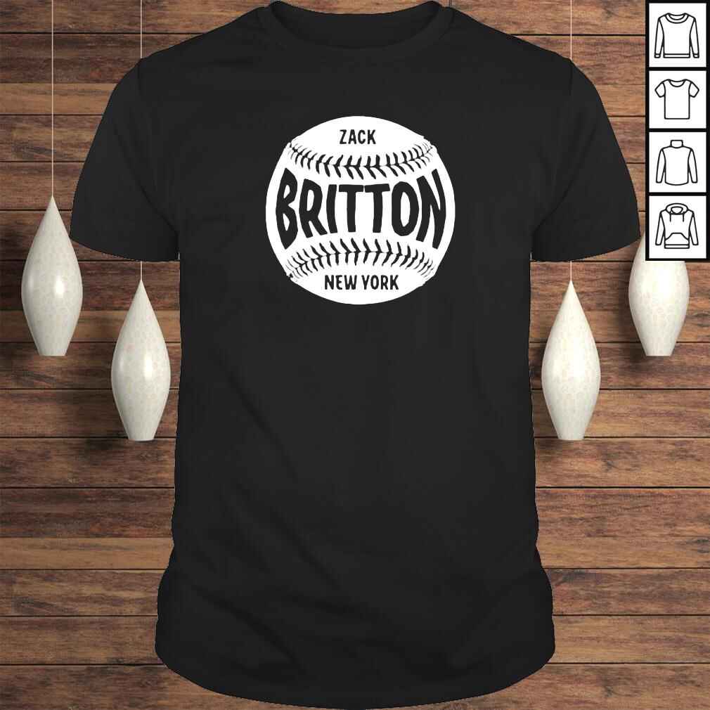 zack Britton New York baseball vintage shirt
