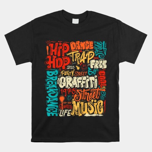 50th Anniversary Of Hip Hop Graffiti Cassette Shirt