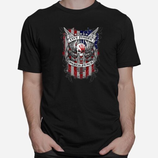 5fdp No Regrets Stars And Stripes American Flag Shirt