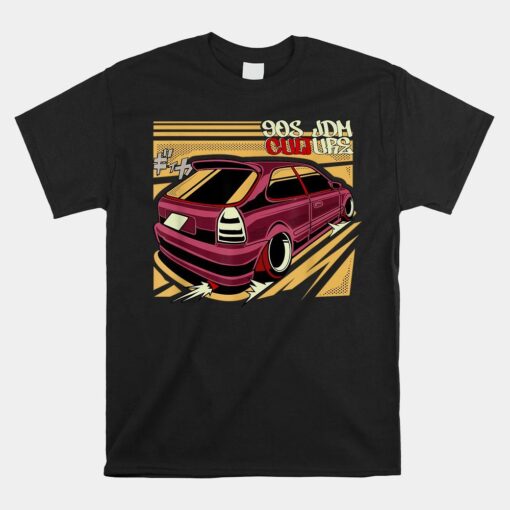 90s Jdm Ek Hatch Car Shirt