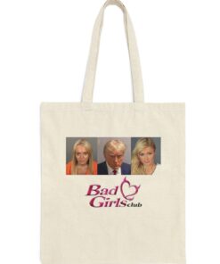 Bad Girl's Club - Donald Trump Mugshot Meme Tote Bagss