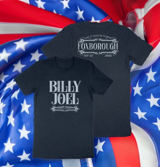 Billy Joel 9-23-23 Foxborough Event T-Shirts