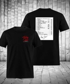 Billy Joel 9-23-23 Foxborough Set List T-Shirts