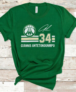 Bucks Giannis Signature Jersey shirt