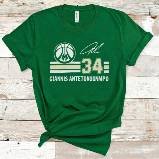 Bucks Giannis Signature Jersey shirt