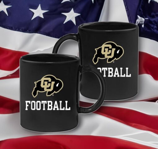 Colorado Buffaloes Football Icon Logo Mug Cups