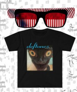 Deftones around the fur cat band Vtg Black T-Shirt