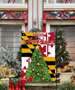 Maryland Christmas Flag