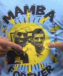 Novak Djokovic Kobe Bryant Mamba Forever T-Shirts