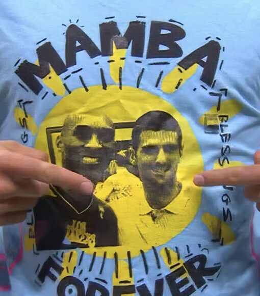 Novak Djokovic Kobe Bryant Mamba Forever T-Shirts