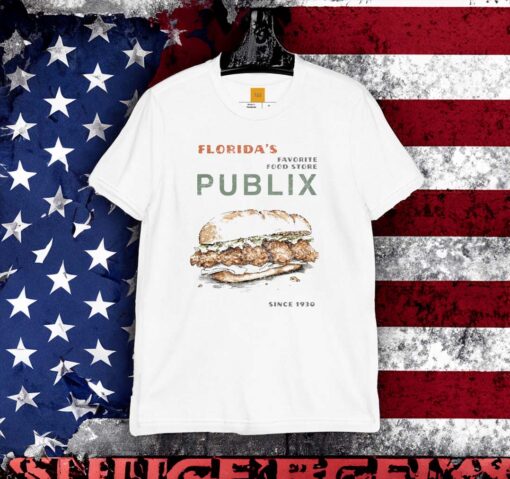 Publix Unisex Shirt, Vintage Style, Soft Cotton Tee, Publix Sub Fans