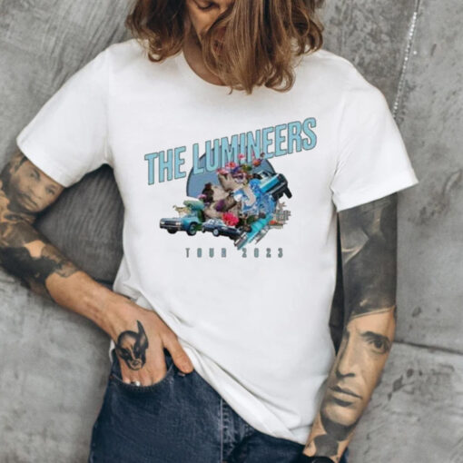 The Lumineers 2023 Tour Tan TShirt