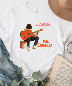Toto Cutugno L'italiano Album Italian Singer Fan Shirt