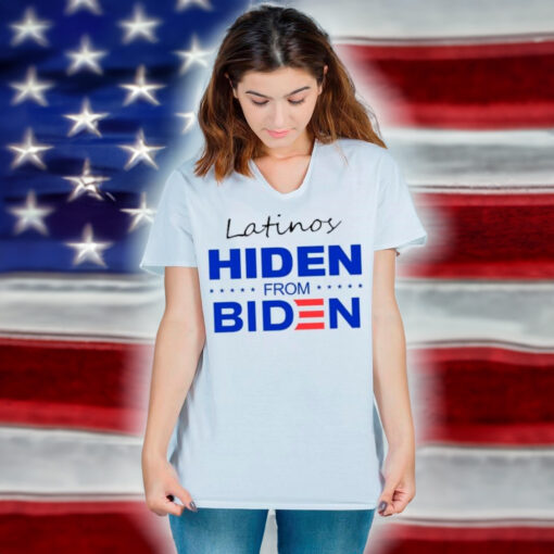 Trump Latinos 24 Latinos Hiden From Biden T-Shirts