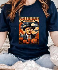 Trump Mugshot Make Halloween Great Again TShirt