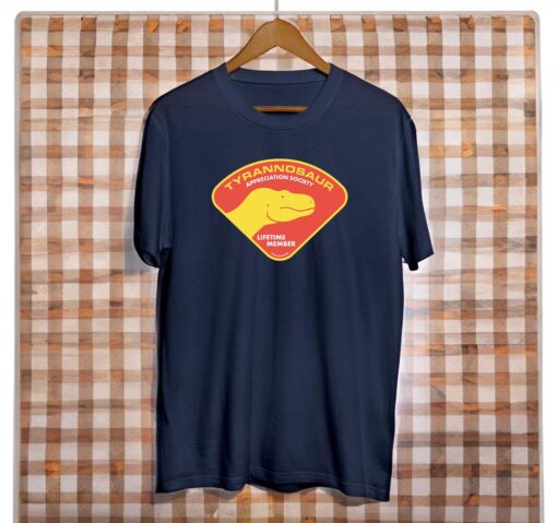 Tyrannosaur Appreciation Society t-shirts