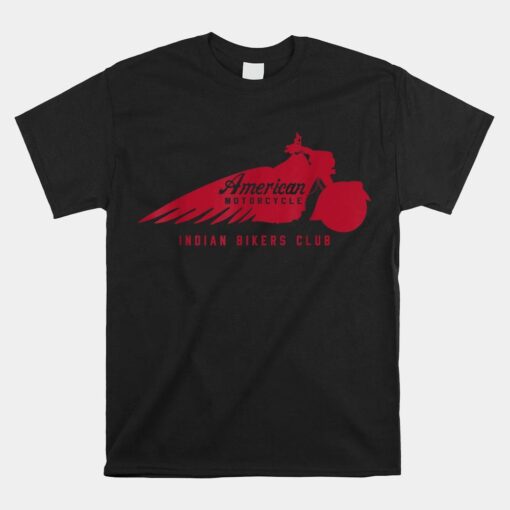 American Motorcycle Indian Bikers Club Shirt