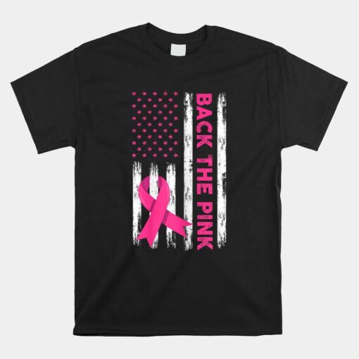 Back The Pink Breast Cancer Awareness Shirt