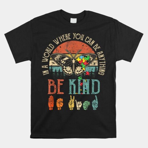 Be Kind Kindness Autism Awareness Shirt