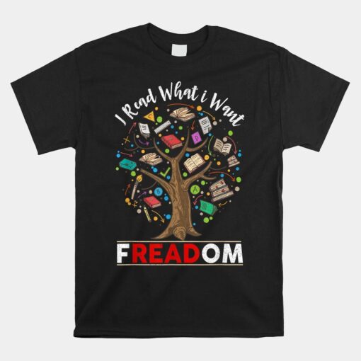 Censorship Freedom Reading Nerd I Read Banned Books Shirt