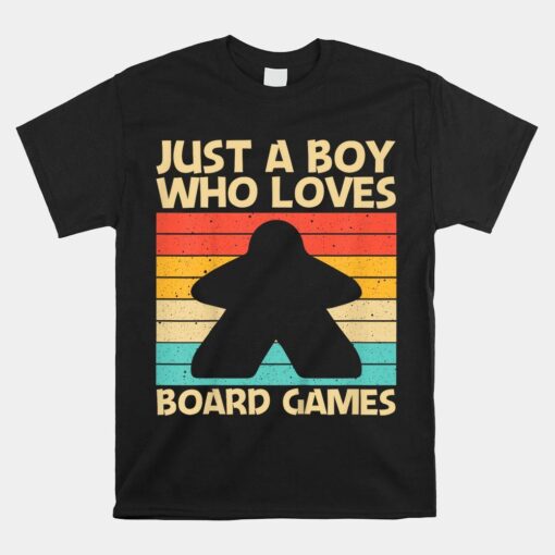 Cool Board Game Art For Boys Kids Board Gamer Shirt