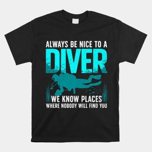 Cool Scuba Diving Open Water Ocean Shirt