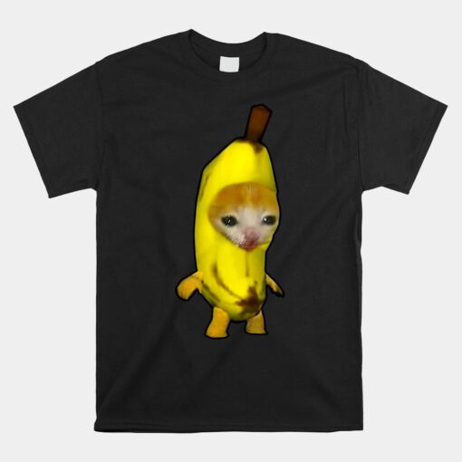 Cute Banana Cat Happy Bananacat Shirt