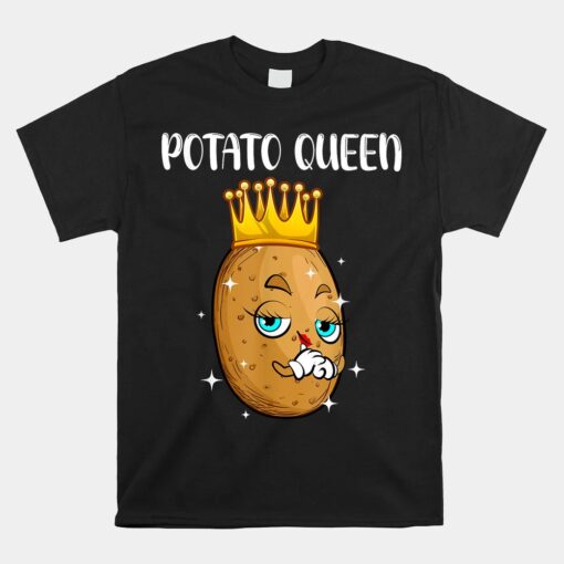 Cute Potato Girls Vegetable Potato Shirt