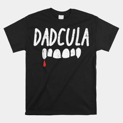 Dadcula Dad Dracula Halloween Family Matching Daddy Papa Shirt