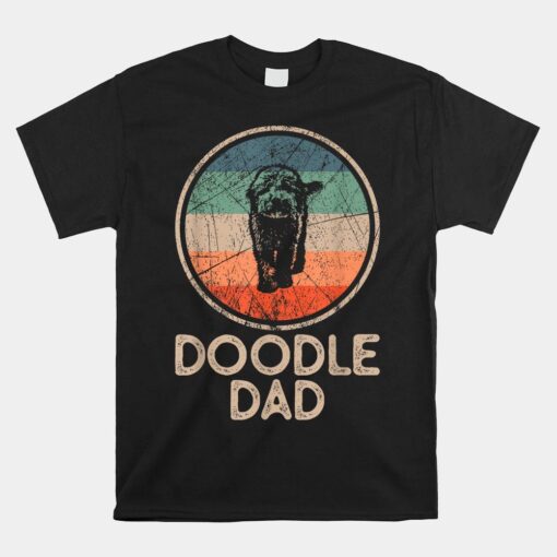 Doodle Dog Vintage Doodle Dad Shirt