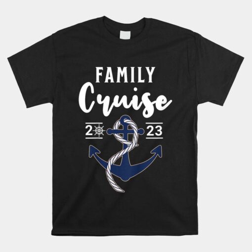 Family Cruise Trip 2023 Summer Family Matching Vacation Shirt