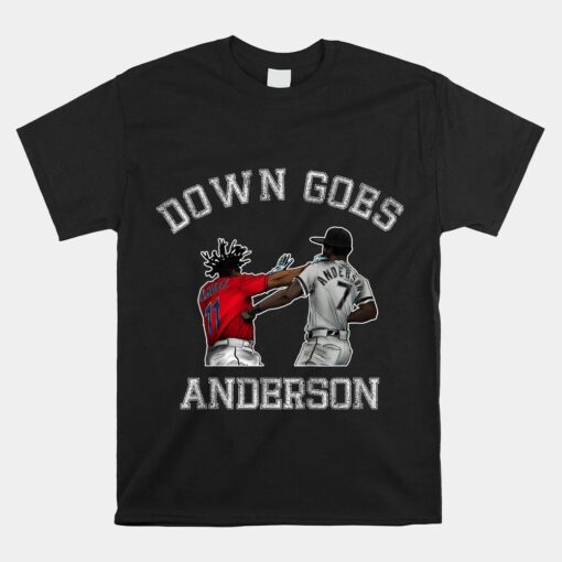 Funny Baseball Down Goes Anderson Shirt