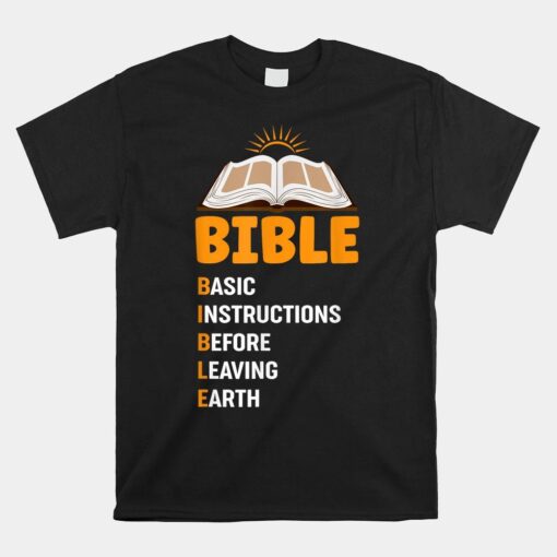 God Loving Funny Religious Bible Shirt