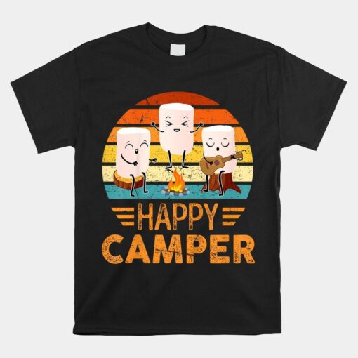 Happy Marshmallow Camper Cute Shirt