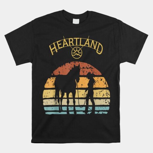 Heartland Retro Vintage Sunset Shirt