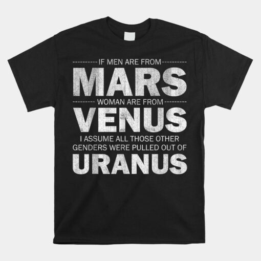 If Men Are From Mars And Women From Venus Shirt