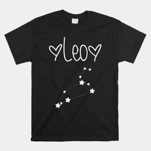 Leo Zodiac Sign Horoscope Astrology July August Birthday Shirt