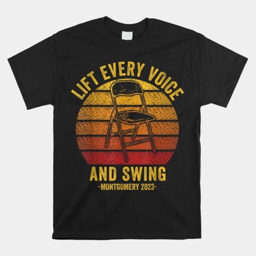 Lift Every Voice And Swing Trending Montgomery Shirt