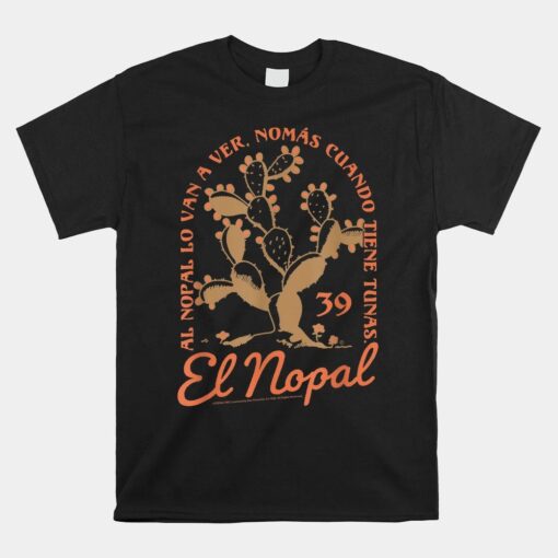 Loteria El Nopal Cactus Tombstone Shirt