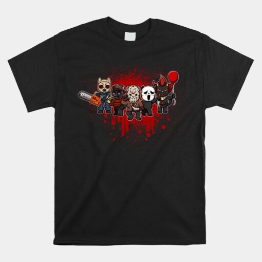 My Little Horror Crew Halloween Black Cat Shirt