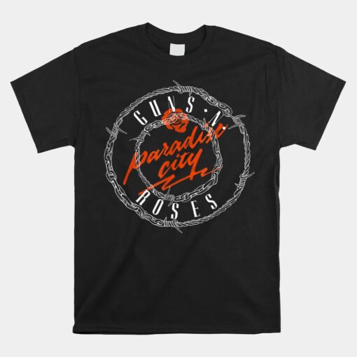 Official Guns N' Roses Paradise Logo Shirt