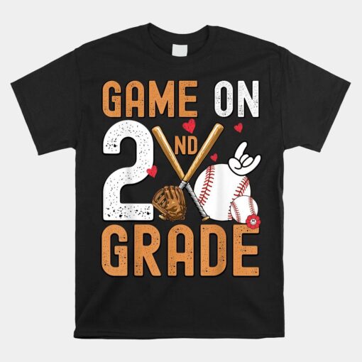 On 2nd Grade Baseball Shirt First Day Of School Shirt