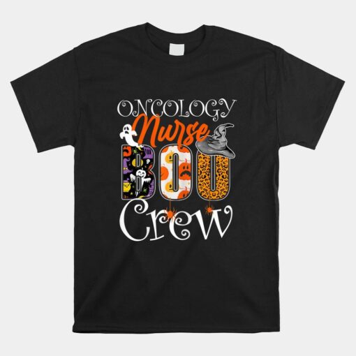 Oncology Nurse Boo Crew Halloween Oncology Nurse Shirt